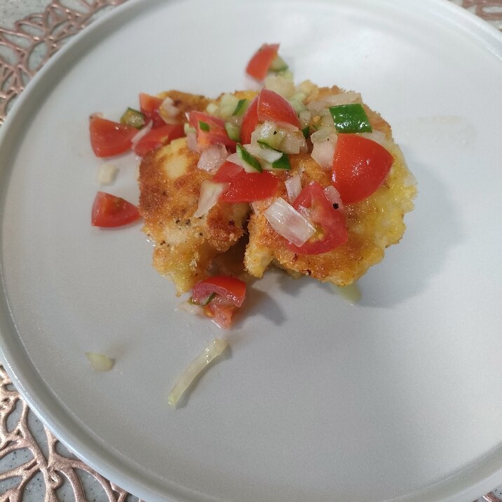 ミラノ風チキンカツレツ